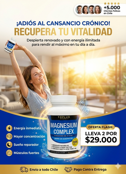 MAGNESIO COMPLEX 8 ELEMENTAL 1000 mg