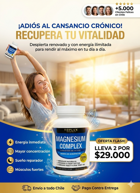 MAGNESIO COMPLEX 8 ELEMENTAL 1000 mg