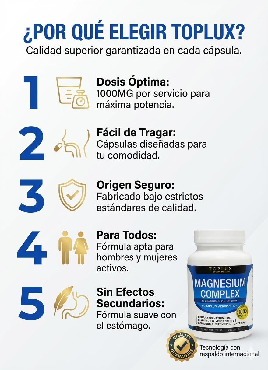 MAGNESIO COMPLEX 8 ELEMENTAL 1000 mg