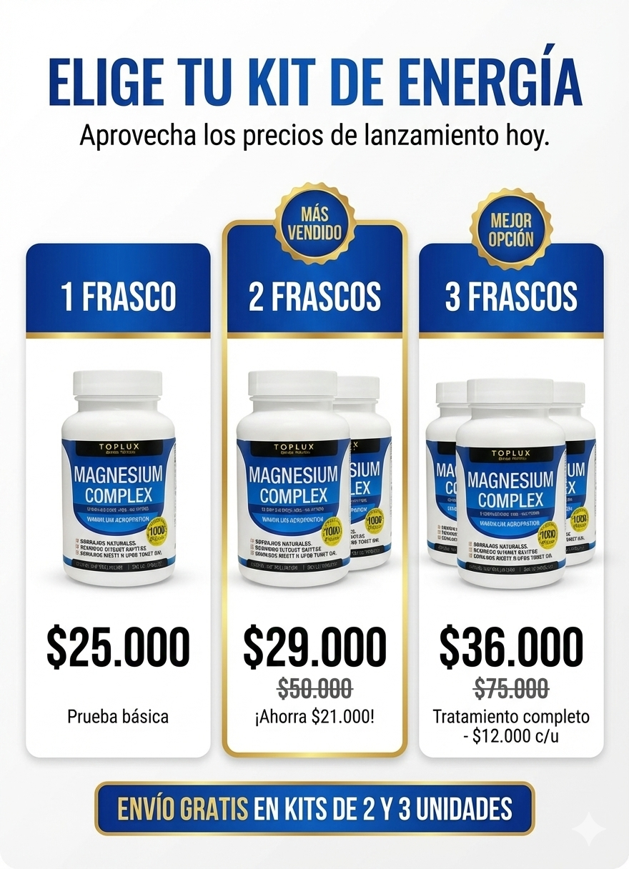 MAGNESIO COMPLEX 8 ELEMENTAL 1000 mg